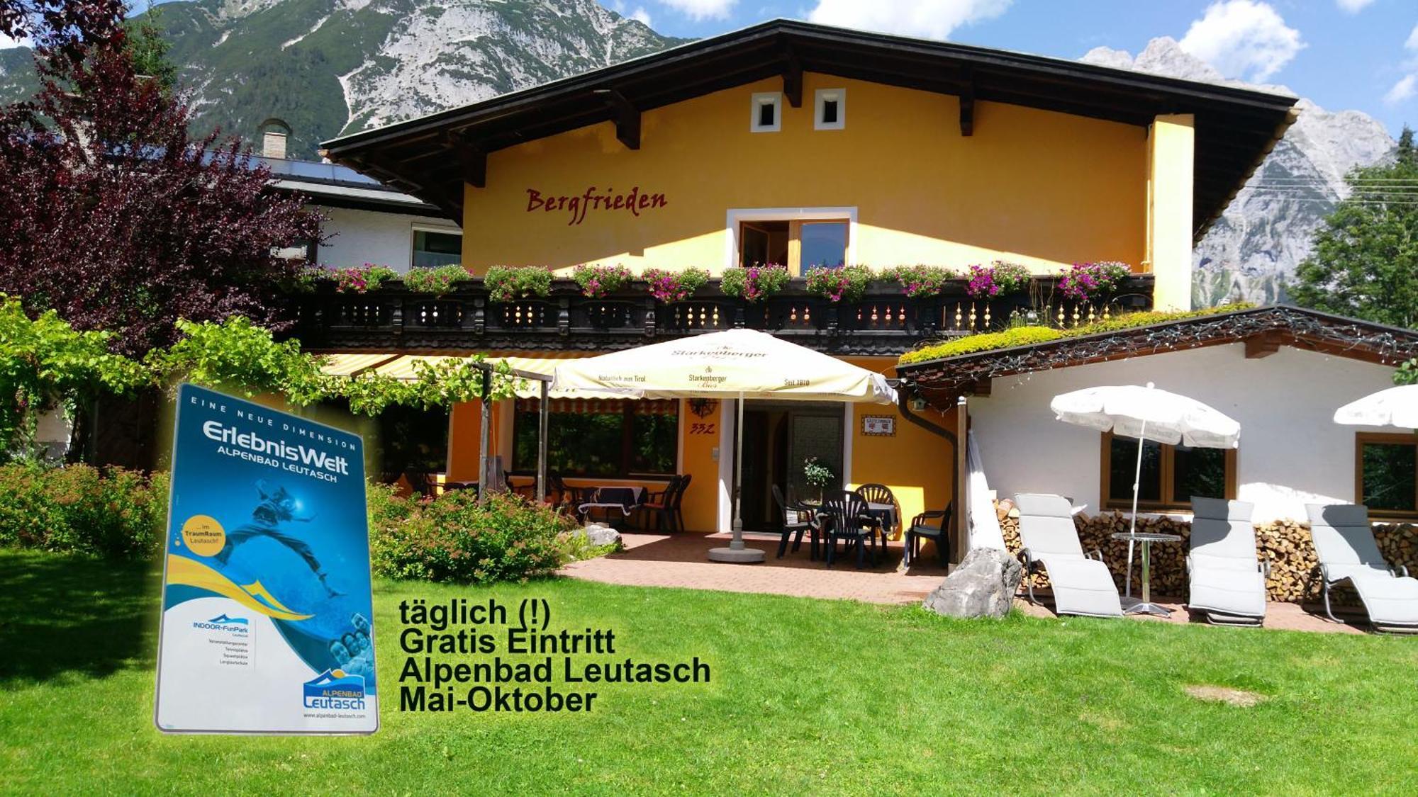 Bergfrieden Leutasch/Seefeld Kültér fotó